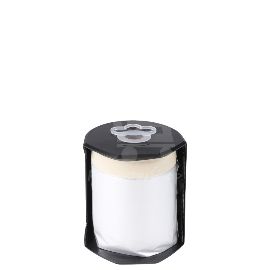 Afplaktape-folie dispenser