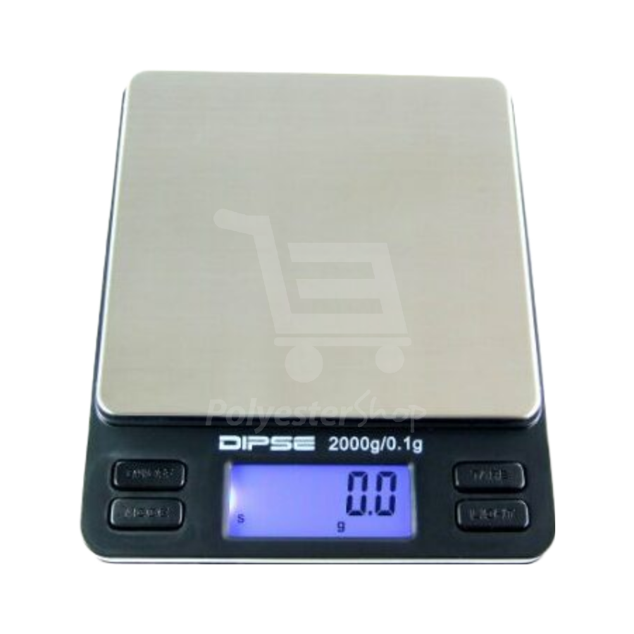 Digitale precisieweegschaal, tot 2 Kg per 0.1 gr